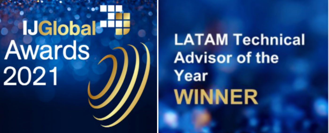 LATAM Technical Advisor of the Year for the IJ Global Awards 2021 Infrata